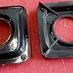 Standard Black Vitreous Enamel Pan Support Stand Square-picture-23