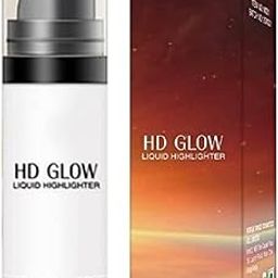 CRAZYHUDA Hd Glow Liquid Highlighter 15Ml (Silver) Shade-49
