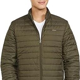 Men's nylon Standard Length Regular Fit Quilted Bomber Jacket - Winter Warm, Insulated, Ribbed Cuffs, and Stylish Design-image-7