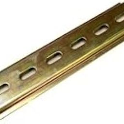 YC-DR-12 YuCo Factory Cut 12" INCHES (12"=304.8mm) Steel DIN Rail 35 X 7.5mm SLOTED PR0055 ASI-picture-6