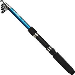 Telescopic Rod - Lightweight Sensitive Tournament Quality Spinning Fishing Rod Set 210 With Reel | 4 Item Set-picture-28