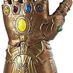 Infinity Gauntlet Cosplay Prop, Bronze-Gold Finish with 6 Coloured Gems, Costume Collectible-image-10