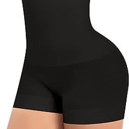 Tummy Control Shapewear Panties for Women High Waisted Body Shaper Slimming Underwear Lace Shaping Briefs-image-14