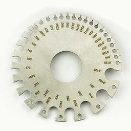 Kaufhof AGW1988 US Standard Sheet Metal Round Gauge for Iron and Steel-image-91