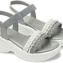 Tat Wedge Sandals for Women & Girls, Light Weight Floaters Casual and Stylish Sandal for Walking, Working, All Day-image-12