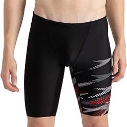 Speedo Men's Endurance10 Hyperboom V-Cut Jammer Swimming Trunks-image-1