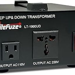 LiteFuze 1000-Watt Step Down Voltage Transformer 220V to 110V - US, Canada Products usage in India (220v to 110v Step Down Converter) - 3 Year Warranty (LT-1000)-17