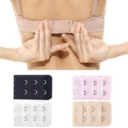 5Pcs 3 Rows 2 Hooks Bra Extenders Clasp Strap Women Bra Strap Extender-picture-38