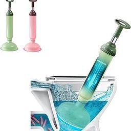Niralasa Toilet Plunger Air Power Remover Power for wash Basin, Toilet, Bathroom Clog Remover Vacuum High Pressure Drain Blaster Toilet Snake Bathtub Floor Drain Pipe Western Toilet (Pack of 1)-image-80