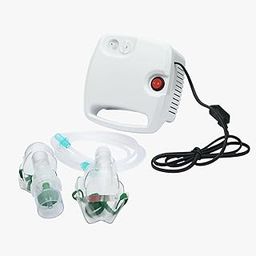 BRITEWAY JUSTWELL Ultra Compact Nebulizer Machine for Adults and Kids with complete mask kit, Low Noise Compressor for Home Use and Asthma Inhalation, White-23