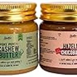 Banter Mini Nut Butter Starter Pack | 4 x 100g | Hazelnut Chocobutter, Peri Peri Cashew, Classic Peanut Butter & Chocolate Cinnamon Almond Butter | No Refined Sugar | Gifting & Tasting Pack-image-1