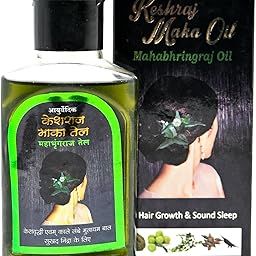 Ancott Keshraj Maka Hair Oil | in 200ml | Herbal Blend for Scalp & Hair Care | Non-Sticky Texture | Pack of 1-image-27