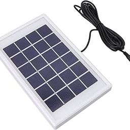 Solar panel charger, 3W 6V Lightweight portable High stability 3W 6V Solar panel High conversion efficiency for outdoor use-image-58