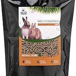 INR's Farm Fresh Premium Pellets Food for Rabbits (4 kg) | Advanced Essential Nutrients and High Fiber Content for Small & Adult Rabbits | Food for Rabbits of All Life Stages-15