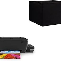 JeJos Printer Dust Cover Case Compatible with HP 315 Multi-function Color Inkjet Printer - Black-image-62