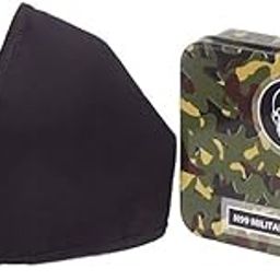 6-6-Layer Filtration N99 Military Grade Washable Face Mask Without Valve For Kids (Color: Black)-27
