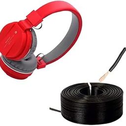 Elevea ( 12 Years Warranty - Comfortable On-Ear Bluetooth Wireless Headphone, Flexible 2.5mm Copper Wire for Home or Domestic Industrial Electric Wiring, Electric Wire-5Mtr (Blue Color)-1