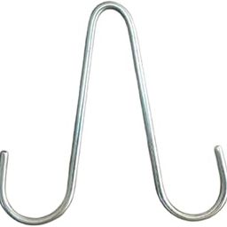Q1 Beads 20 Pcs. Stainless Steel Slipper Hanger Hooks for Shoe Shop Display Showroom Display(Chrome)-38