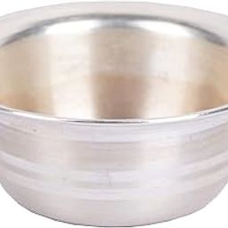 DHRUVS COLLECTION 925 Pure Silver (Chaandi) BIS Hallmarked Small Size Katori/Bowl for Pooja, Workplace, Home, Temple, Baby Feeding and Gifting Purposes - 5 Grams-1