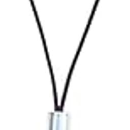 Cute Panda Phone Charm, Enamel Mobile Strap with Black Cord, White and Black-image-77