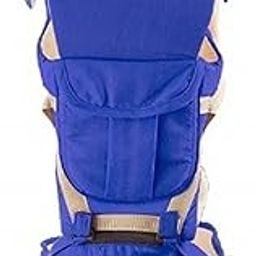 Safe-O-Kid Newborn Baby Carrier with Hip Seat, 4 in 1 Baby Carrier with Detachable Hip Seat, Ergonomically Designed, 3-36 Months, Upto 15KG, Blue-image-50