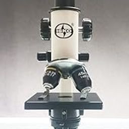 ISKO® ISSM-93 Compound Biological Triple Nose Student Microscope with Led Light and 25 Microscope Plain Slides and 5 Prepared Slides-29