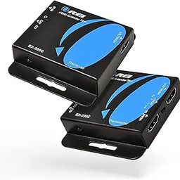 Orei 4K HDMI Over CAT6/CAT7 Extender Extender RJ45 4K@30Hz Upto 130 Ft 1080P Upto 230 FT Full HD POC Transmitter & Receiver IR Loop Out (EX-230C)-12