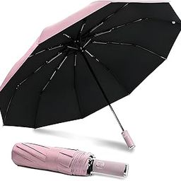 Umbrella, Auto Open/Close Strong Compact Umbrella For Sun-Wind and Rain, Large Size 2 Fold Windproof For Man, Women, Kids, Girls, Boys-image-55