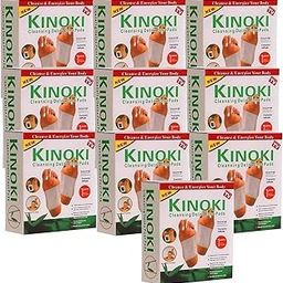 kiyome kinoki Cleansing Detox Foot Patches 40 Adhesive Pads Kit Natural Unwanted Toxins-image-98