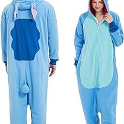 Animal Onesies Pajamas Onesie Adult Cartoon Cosplay Halloween Costume Christmas For Women Men-image-69