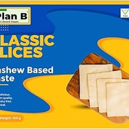 PLAN B VEGAN CLASSIC CHEESE SLICES, 150g (PLANT BASED MELTABLE CHEESE SLICE | VERSATILE FLAVOUR PROFILE FOR ALL USES | DAIRY AND LACTOSE FREE CHEESE)-image-74