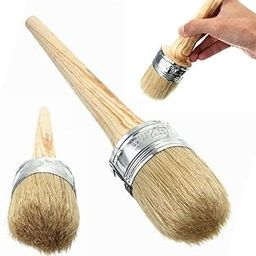 HEALLILY 1 Pc Paint Wax Brush, DIY Painting and Waxing Tool, Durable Creative Portable Wax Brush, Drawing Brushes Wooden Brushes, Chalk & Wax Paint Brush Set for Furniture-image-54
