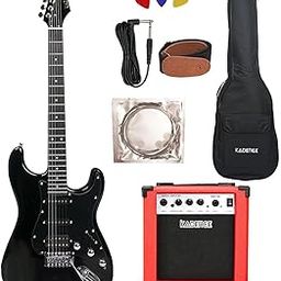 Kadence Astro Man Electric Guitar, 21 FRETS, H- S - S PICK UPS Walnut Top with Alder wood Back and Sides With Picks, Cable, Strap, Bag, Strings and Amplifier-image-13
