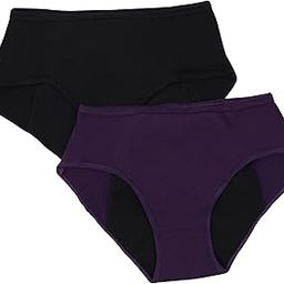 Everyday High Flow Period Panty for Women & Girls | Cotton High-Rise | Reusable | Leak-Proof | No Pads | Comfy & Super Absorbent | Stain & Rash-Free | Pack of 2-image-6