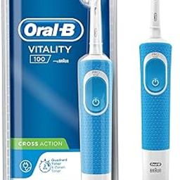 Oral-B Vitality 100 Blue Criss Cross Electric Rechargeable Toothbrush Powered By Braun-28