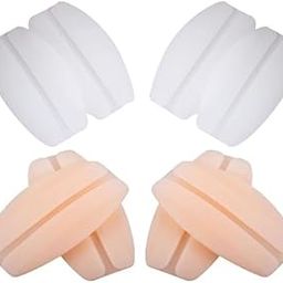 Silicone Bra Strap Cushions Holder Soft Slipping Silicone Bra Cushions Pads Non-Slip Shoulder Pads Protectors for Women Girls ((4 PAIR), MIX)-image-13