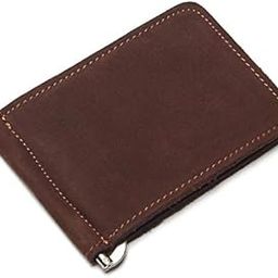 3nh Pack of 1 Money Clips for Men and Women (Color : Red, Size: Standard Size, Material: Leather)-11