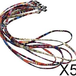 ™ 5x5Pieces Mixed Color Sunglasses Strap Eyeglass Glasses Eyewear String Holder | Eyeglass Chains & Holders | Fashion Jewelry-image-76