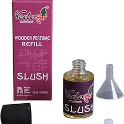 Vedashree Wooden Perfume Refill, Refill for Car Perfume - Slush (12ml) Pure Oil Based Perfume-image-16