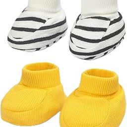 Baby Multi Color Booties (Pack of 4)-image-52