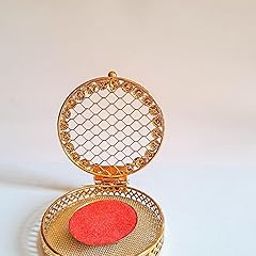 Home Storiee Round Coin Box - Elegant Gold & Silver Coin Storage | Perfect for Weddings, Shagun, Return Gifts | Decorative Coin Packing Box | 2.5-Inch Ginni Box - Pack of 2-image-34