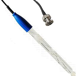 Bionexis® Glass pH Electrode Probe | Range: 0-14 pH | BNC Connector | 0-90°C Operating Temperature | 12x120mm | 1M Cable (BNPE001)-1
