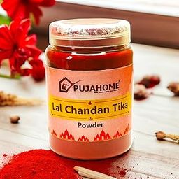 Pujahome Lal Chandan Tika Powder Chandan Powder for Religious Pooja and Tilak 100 Gram X 2 Box-11