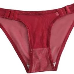 Women's Thongs Sexy net Panties Sheer Adjustable Panties Underwear Seamless Thong G-String-19