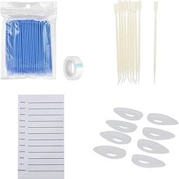 SAZ DEKOR® Eyelash Extension Tool Set Lash Perming Grafting Holder Tray Pad Stick Swab|Makeup Box for Storage|Make Up, Cosmetic, Skincare Organiser for Women|-image-60