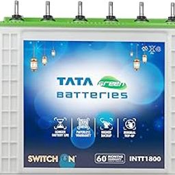 Tata Green Inverter & Battery Combo (Switch ON Pure Sine Wave 1000VA/12V Inverter INTT1800 150AH Tall Tubular Inverter Battery) for Home and Office-picture-10