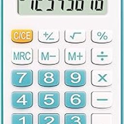 Bambalio 8 Digits BL-100 Portable Pocket Calculator with 3 Years Warranty Blue-image-8