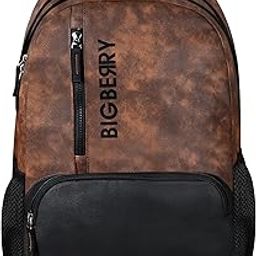 Newage Rodeo 28 Ltrs leatherite/faux leather Backpack with Multiple Compartments & organiser-picture-21
