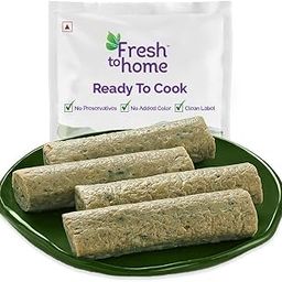 FreshToHome Meaty Chicken Seekh Kebab | 200g Pack| Ready-To-Cook| No Added Preservatives-picture-29