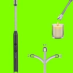 Electronic Candle Kitchen Plasma Arc USB Rechargeable Electric Lighter for Stove-16